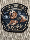 Suffolk County Police Scpd  Airport Ops Islip K9 Bomb Dog Canine Patch New York
