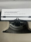 Vintage 1955 Smith Corona 4 Bank Sterling Portable Typewriter   Case-very Nice