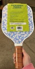 13mm Graphite Pickleball Paddle Double Sided Blue white Stripes  Blue W Flowers
