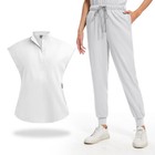 Stretch Fashion Comfortable Nursing Surgical Uniform Jogger Medical Scrub Set