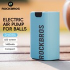 Rockbros Portable Electric Air Pump Soccer Football Basketball Mini Air Inflator