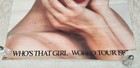 Rare Vintage Original Madonna Who s That Girl Tour Poster 1984 Not A Re Print 