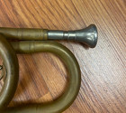 Vintage U s  Regulation Brass Bugle   preowned 
