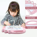 Magnetic Doodle Drawing Board For Toddlers - Erasable Sketch Pad   Travel Game F