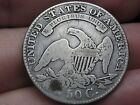 1829 7 Capped Bust Silver Half Dollar- 9 Over 7 Overdate  Vg fine Details