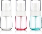 3pack Small Spray Bottle  1oz Mini Spray Bottles  Empty Travel Spray Bottle  Fin