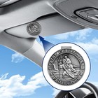 St Christopher Medal For Car  Saint Christopher Medal  Guardian Angel Visor Clip