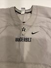 Game Worn Vanderbilt Commodores Used Football Jersey Nike Blank  3xl