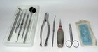 Vintage Dental Instruments Surgical Medical Stainless Dentist Tools Lot In Tray 