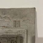 Vintage John Holladay John Deere Tractor Farm Sculpture Carving 10    X 8 1 2   