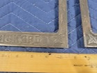 1880s Packard Pump Organ Pair Of Pedal Plates  0514