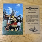 Vintage 1970s Walt Disney World Ephemera Lot Gift Book Parking Pass  more  