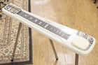 White 6 Strings Lap Steel Guitar  1950s   no250716 