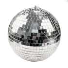6 8 10 12  Mirror Disco Ball Silver Hanging Reflective Disco Ball Stage Party B