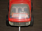 Vintage Toy 10  Long New York Refrigerated Co Big Wheel Plastic Ice Cream Truck