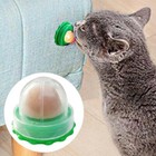 Healthy Cat Snacks Catnip Sugar Candy Licking Nutrition Ball Toy Energy    N2v5