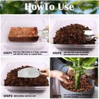 10 Lbs Organic Coconut Coir Scrap For Growing Herbs  Plants  And Flowers