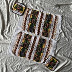 Vintage 80s 90s Halloween Towel Coasters Lot Retro Nostalgia Kitchen Textile