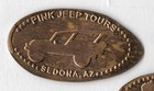 Elongated Pennies  the Pink Jeep Tours  Sedona  Arizona
