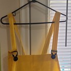 2w Yellow Waterproof Protective Clothing Bib Overalls Coveralls Unisex L 38-40