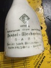 Empty Antique Apothecary Dental Mercury Glass Stoneware Medicine Bottle Germany
