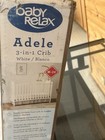 Baby Relax Adele 3-in-1 Convertible Crib  White