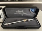 Fisher Space Pen Chrome Bullet With Gold Shuttle 600sh Usa Rare New In Box