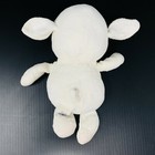 Russ Berrie Simply Natural Bunny Rabbit Plush White 7  Stuffed Animal Cotton