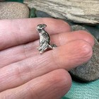 New Solid Sterling Silver Puffin Lapel Pin Celtic Birds Pin Brooch 925