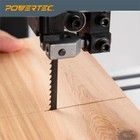 Powertec High Carbon Steel Band Saw Blade  62 Inch X 1 4 Inch X 14tpi  13136 