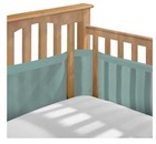 Breathablebaby Breathable Mesh Liner For Full-size Cribs  Deluxe  Seaglass Green
