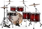 Mapex Armory Studioease Fast Toms 6-piece Shell Pack - Red Onyx Burst