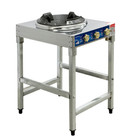 19  W Commercial Single Hole Wok Range Chinese Cuisine 95000 Btu Liquid Propane
