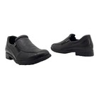 Vintage 90s Y2k St Johns Bay Womens 8 Leather Square Toe Comfort Shoes Flats