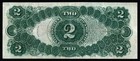 1917  2 Large Size Crisp Xf Legal Tender United States Note 