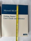 Vintage Microsoft Ms-dos Version 5 0 Getting Started User s Guide Reference 1991