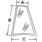 One New Left Hand Rear Quarter Glass Fits Case Ih 570lxt 570mxt 580k 580l