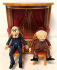 The Muppets Statler And Waldorf Action Figures W balcony Diamond Select Disney