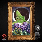 Lunar Lights By Carla Morrow 12x18 Inch Green Moth Dragon Art Poster