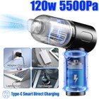2 In 1 Cordless Electric Air Duster Hi-pressure Computer Car Cleaning 45000rpm