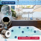 Julmelon 2 Pack Hot Tub Scum Absorber  Reusable Sponge Balls For Pool Spa   Oil