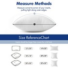 2 Pack Rectangle 12x20 Pillow Inserts  Fluffy Lumbar Throw Pillow Forms For Sofa