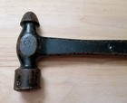 Vintage Prr Pennsylvania Railroad Metal Ball Peen Hammer Pry Bar Combo 11 