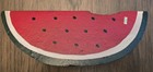 Cast Iron Watermelon Coin Bank Vintage Made In Taiwan 