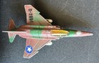 Vintage 1980s No  2011 Pull Back F-4e J Phantom Iii Hong Kong Diecast Toy Plane 