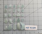 Sf 6128 Genuine Surf Tumbled Sea Foam Sea Glass sea Foam Frosted Beach Glass