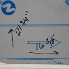 1 8   5052 Aluminum Sheet Plate 16 375  X 21 75   125 W  Vinyl Flat Stock  1 Pc 