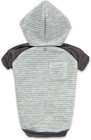 Dog Sweatshirt Hoodie Textured Stretch Elements Zack Zoey Hooded Gray Large  Xl