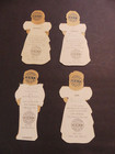 Antique Clark s Ont Advertising Paper Dolls  Wedding