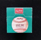 Vintage Rawlings National League   American League Baseballs Sealed Boxes